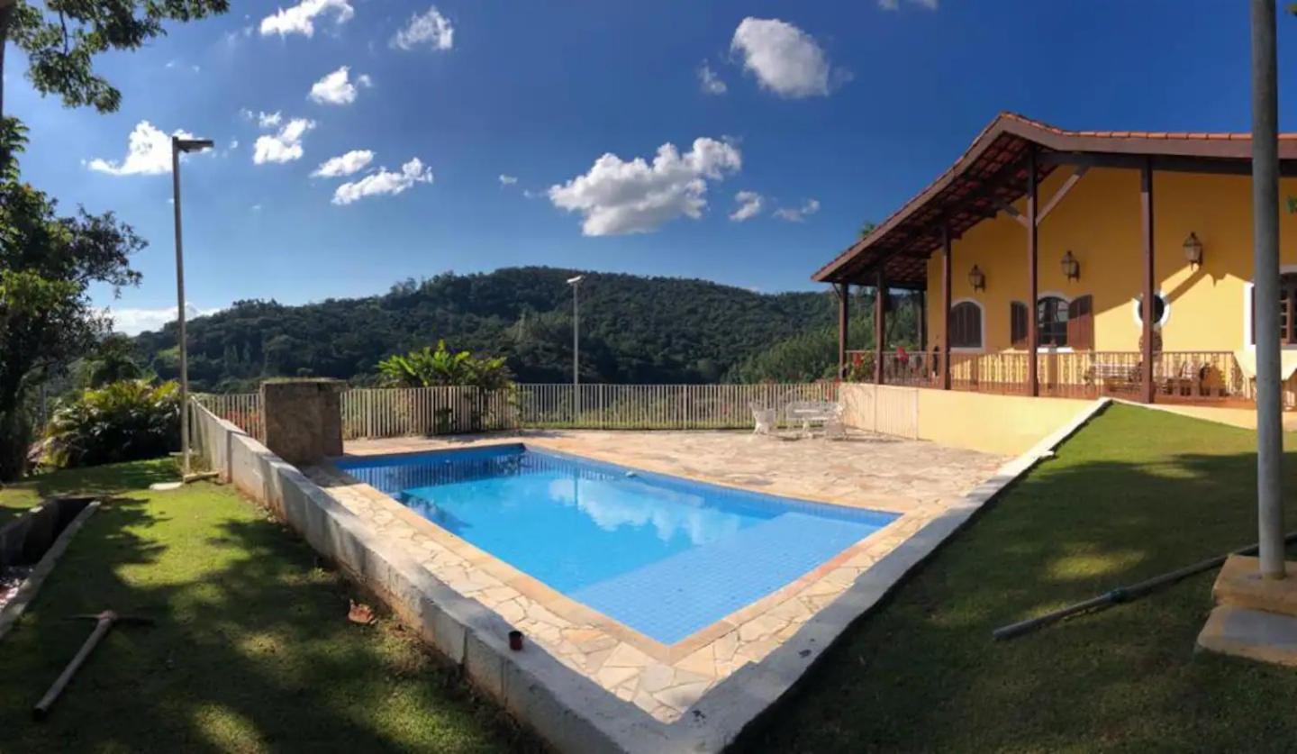 Recanto Atibaia Piscina, Area Gourmet E Vista Incrivel! Exterior foto